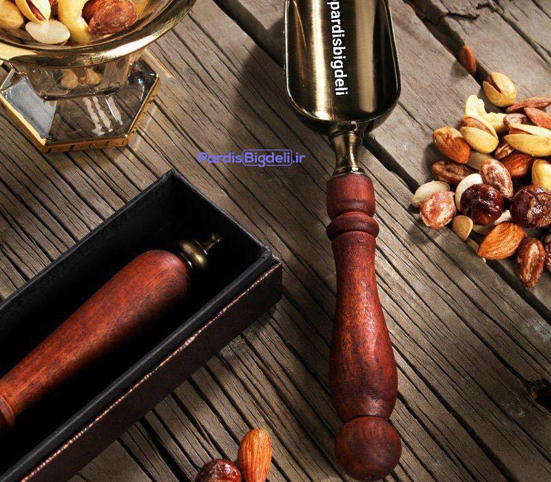 قاشق آجیل چوبی ریور اصل ایتالیا R-2