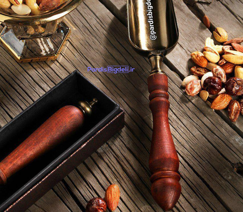 قاشق آجیل چوبی ریور اصل ایتالیا R-4