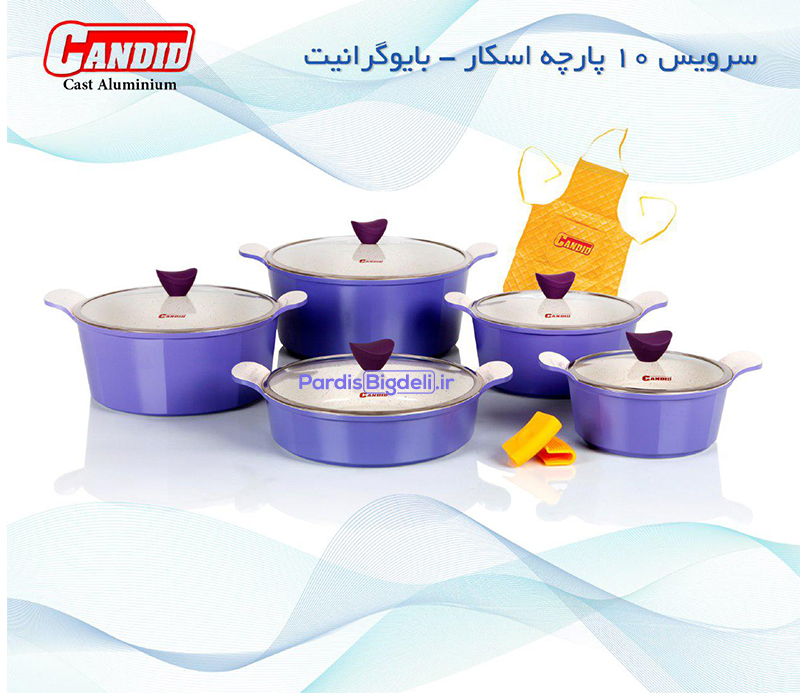 سرویس 10 پارچه اسکار بایوگرانیتی کاندید