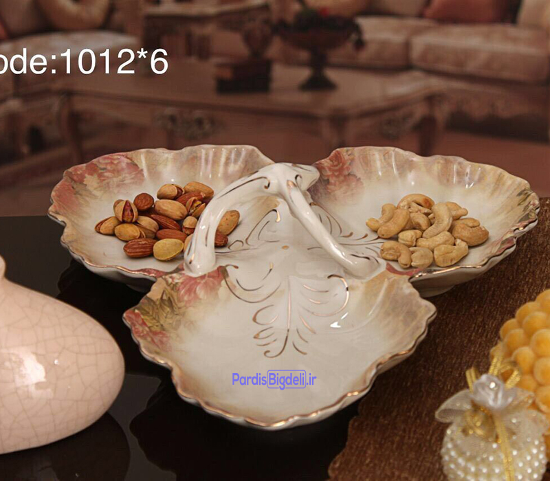 اردو خوری دسته دار سه تیکه