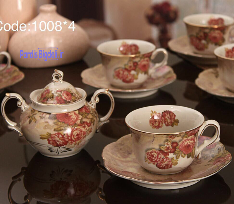 فنجان نعلبکی لمونژ 1008