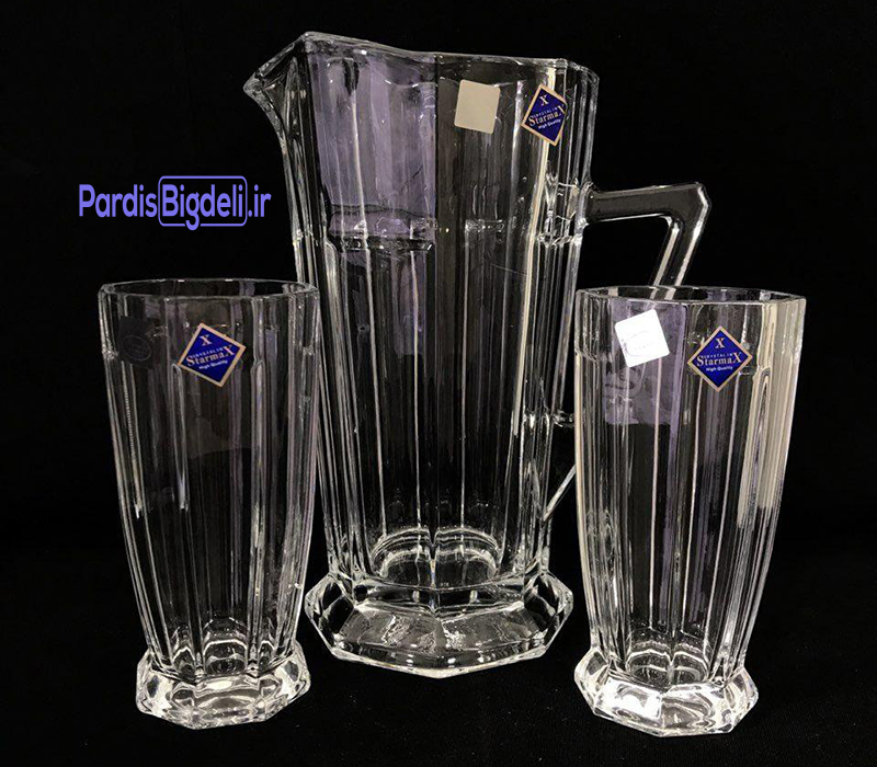 پارچ و لیوان لئوپارد