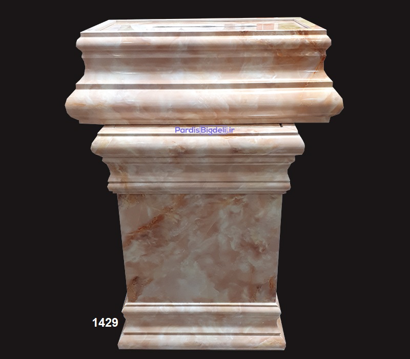 سطل و جای دستمال کاغذی طرح سنگ